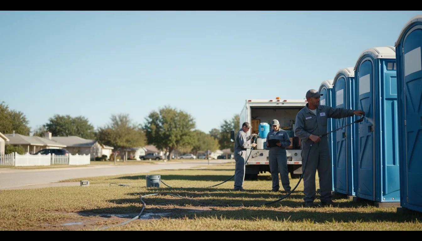 Long-Term Portable Toilet Rental in New Memphis, IL near me